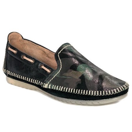 Maciejka 3443A-01-00-5 Czarne Black Flat Shoes