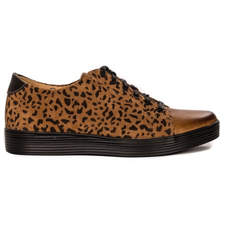 Maciejka 3461A-29-00-5 Brown Flat Shoes