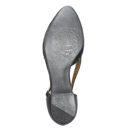 Maciejka 4972A-01/00-5 Black Snake Flat Shoes