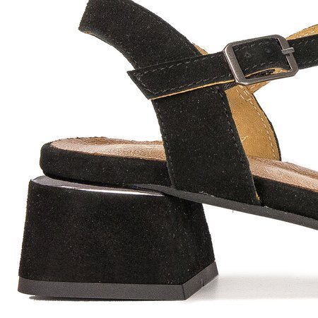 Maciejka 5198A-01/00-5 Black Sandals