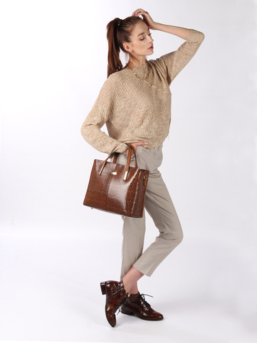 Maciejka 5743C-02/00-7 Women's Brown Leather Boots