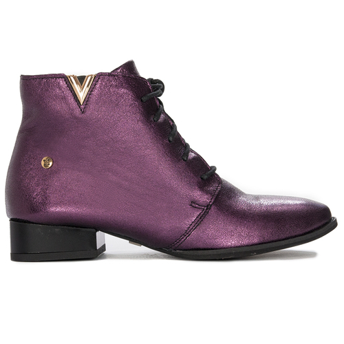 Maciejka 5743C-05/00-7 Women's Violet Leather Boots