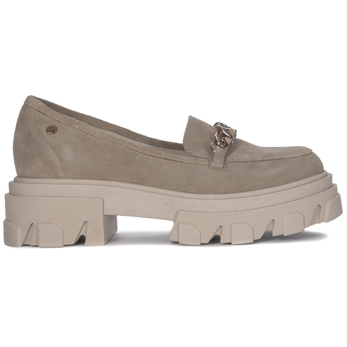 Maciejka Beige Flat Shoes