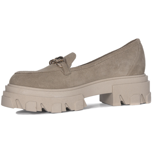 Maciejka Beige Flat Shoes