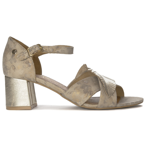 Maciejka Beige + Gold 06549-04/00-5 Sandals