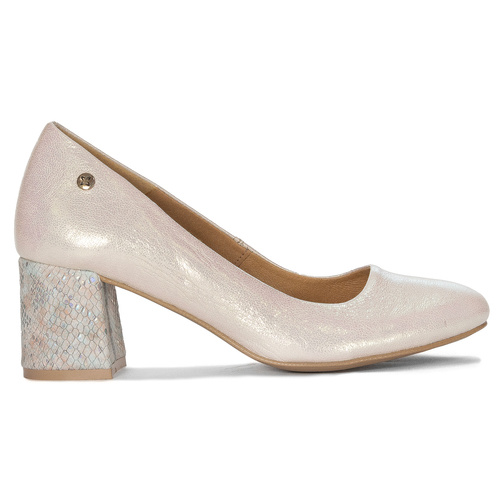 Maciejka Beige Pumps