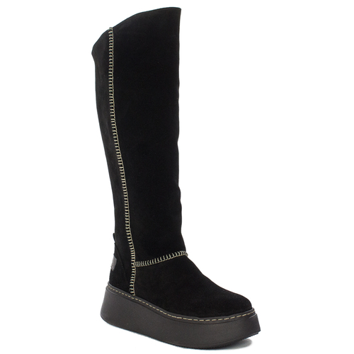 Maciejka Black Knee-High Boots