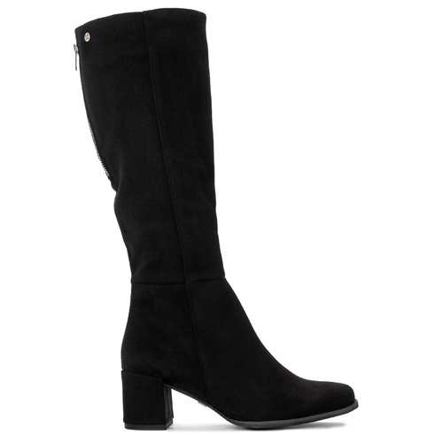 Maciejka Black Knee-High Boots