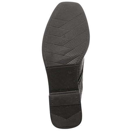 Maciejka Black Patent women's Lace-Up Boots