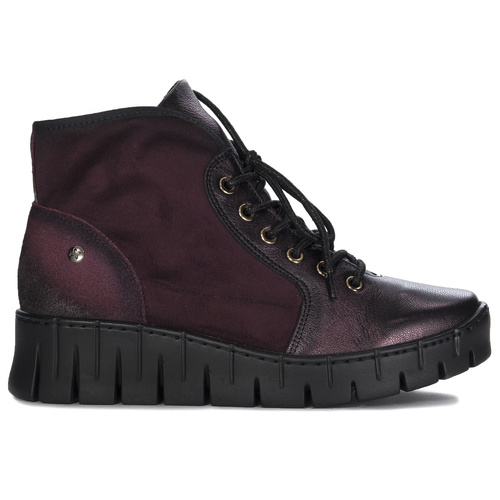 Maciejka Burgundy Women's Boots