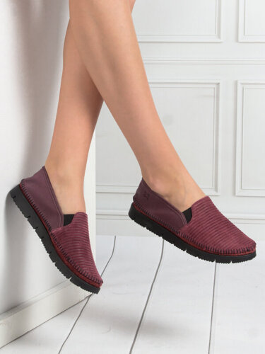 Maciejka Claret Low Shoes