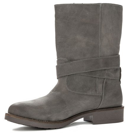 Maciejka Gray Knee-high Boots