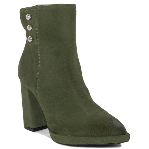 Maciejka Green Olive Women's Boots