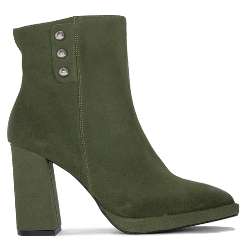 Maciejka Green Olive Women's Boots