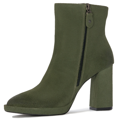 Maciejka Green Olive Women's Boots