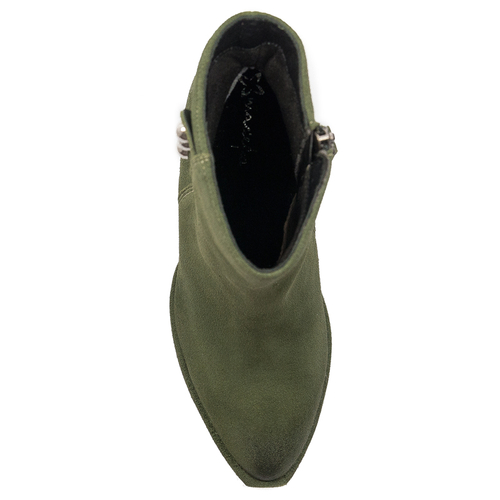 Maciejka Green Olive Women's Boots