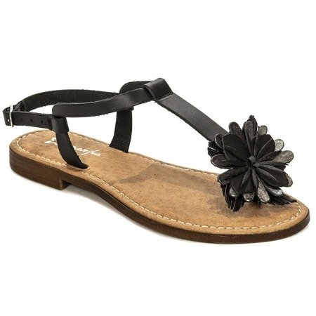 Maciejka IT006-01-00-0 Black Sandals