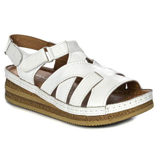 Maciejka L4490-11/00-1 White Sandals