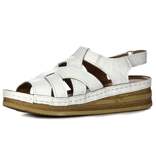 Maciejka L4490-11/00-1 White Sandals