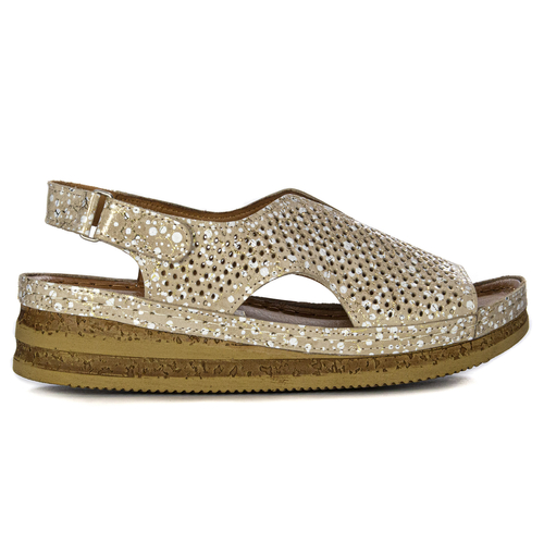 Maciejka L4494-25/00-1 Gold Sandals