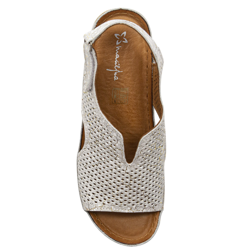 Maciejka L4494-35/00-1 Silver Sandals