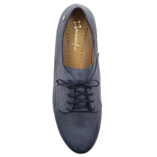 Maciejka Navy Blue Low Shoes