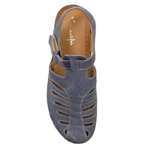 Maciejka Navy Blue Sandals