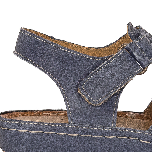 Maciejka Navy Blue Sandals