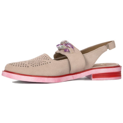 Maciejka Pink Low Shoes 05924-15/00-1