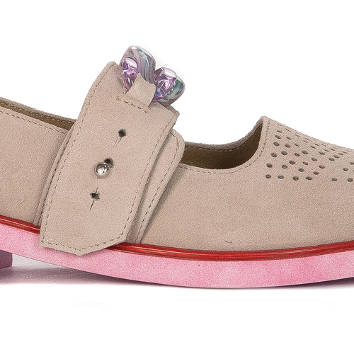 Maciejka Pink Low Shoes 05924-15/00-1