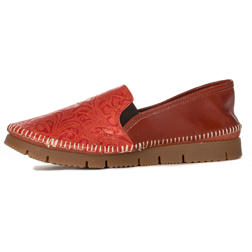 Maciejka Red Low Shoes