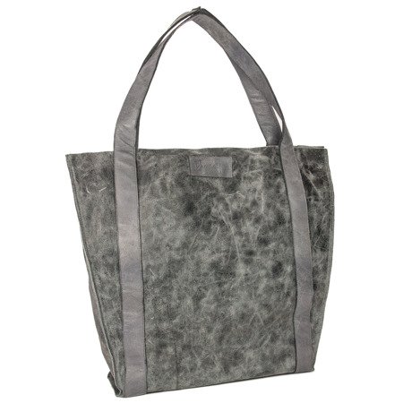 Maciejka T0009-03-00-0 Gray Shopper Bag
