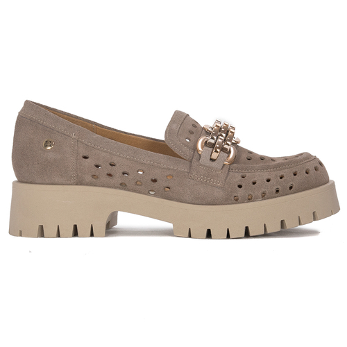 Maciejka Women's Beige Flat Shoes