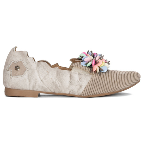 Maciejka Women's Beige Half Shoes 