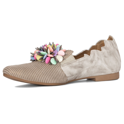 Maciejka Women's Beige Half Shoes 