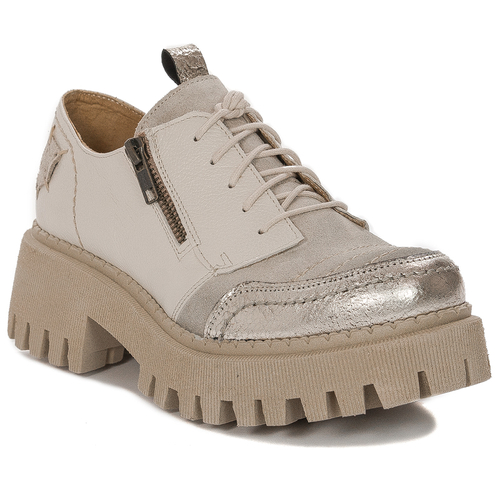 Maciejka Women's Beige and Gold Shoes