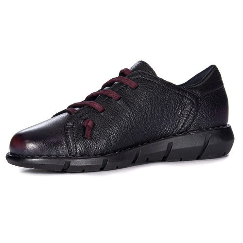 Maciejka Women's Black Leather Low Shoes