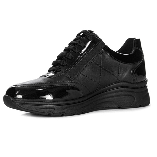 Maciejka Women's Black Leather Low Shoes