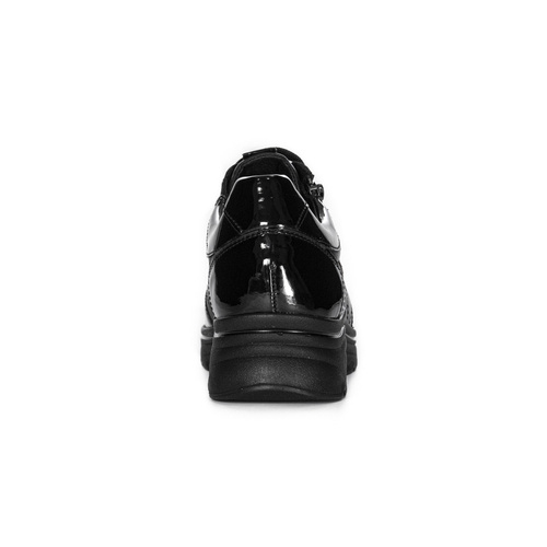 Maciejka Women's Black Leather Low Shoes