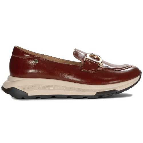 Maciejka Women's Brown Leather Low Shoes