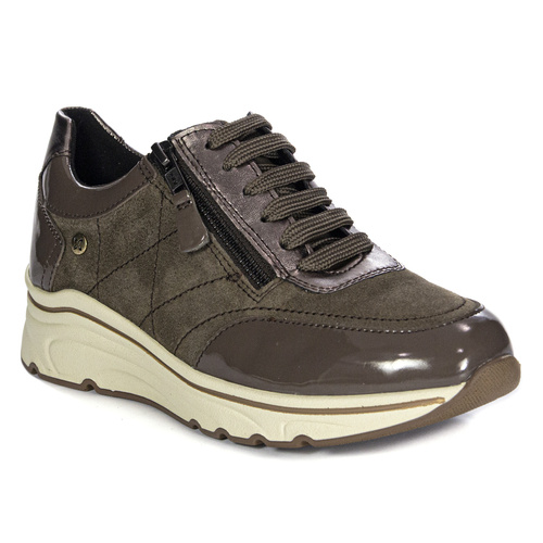 Maciejka Women's Capuccino Leather Low Shoes