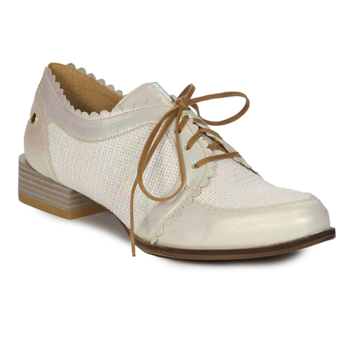 Maciejka Women's Leather Light Beige Low Shoes