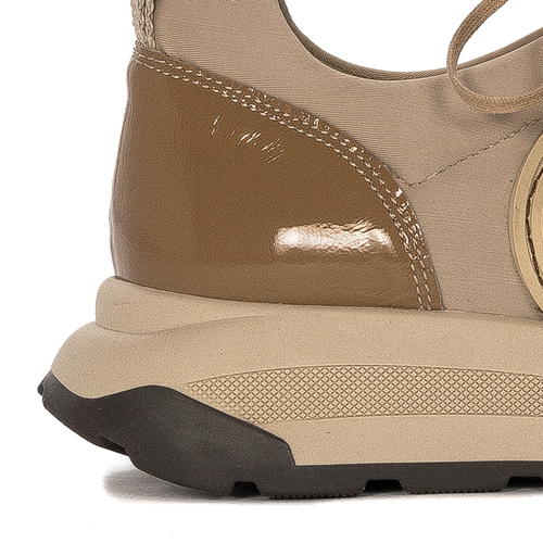 Maciejka Women's Leather Sneakers Beige