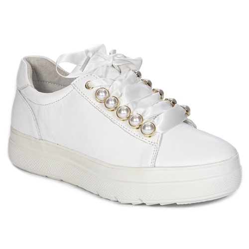 Maciejka Women's Leather Sneakers White