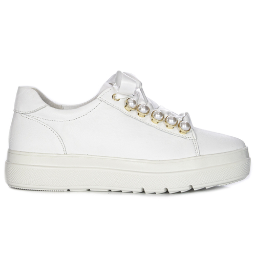 Maciejka Women's Leather Sneakers White