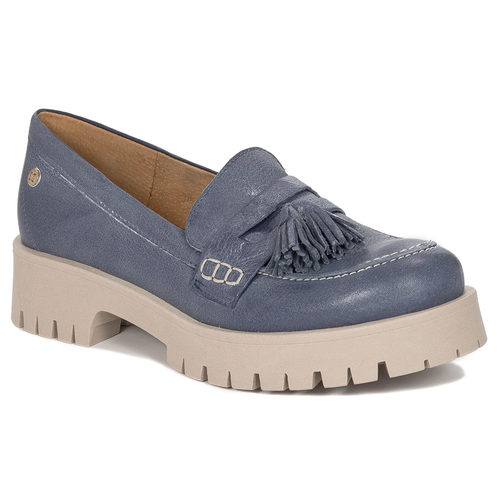 Maciejka Women's Navy Flat Shoes