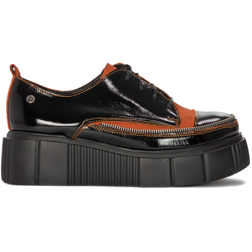 Maciejka Women's Orange + Black Low Shoes