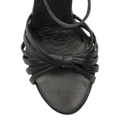 Maciejka Women's Sandals On Heel Black