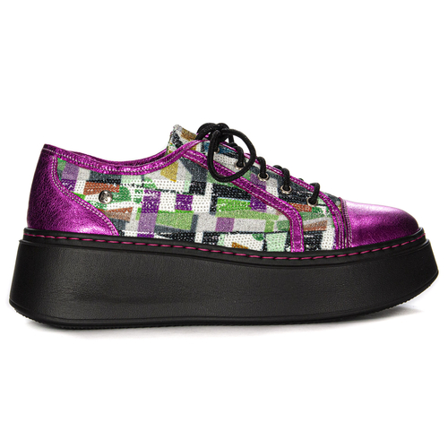 Maciejka Women's Sneakers Fuchsia + Multi