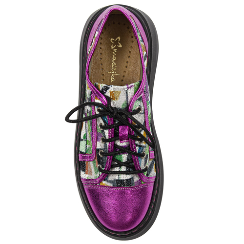 Maciejka Women's Sneakers Fuchsia + Multi